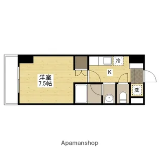 アトラクティブハイム【6階】の間取り