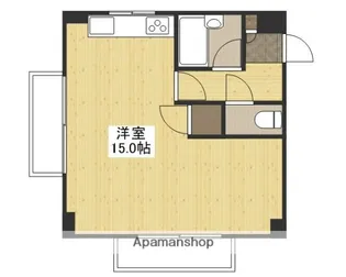 ハーシオンフルタ2【6階】の間取り