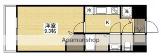 ノーブル広島駅前【5階】の間取り