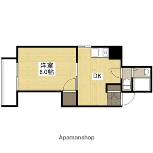 第1片山ビル【9階】の間取り