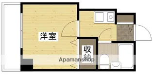 森川ビル【4階】の間取り