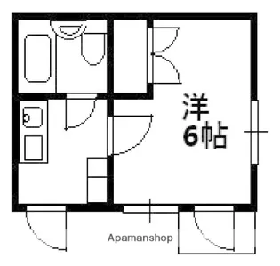 Mビル3【4階】の間取り