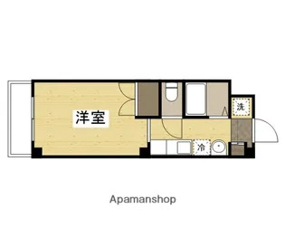 1Rの間取り画像