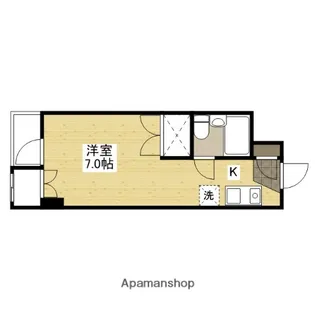 パラドール廿日市佐方【4階】の間取り