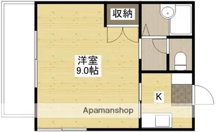 白島森野ビル【7階】の間取り