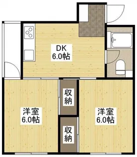 フェニックスビル【5階】の間取り