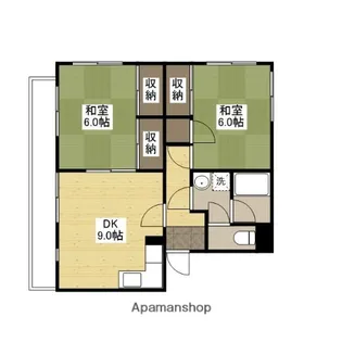 メゾン・ド・ソシエ【3階】の間取り