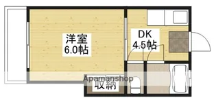 山本ビル【304号室】の間取り