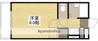 ポルタ東雲【2階】の間取り