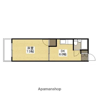 コーポ市村【3階】の間取り