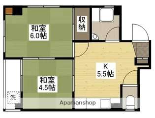 窪田ビル【3階】の間取り