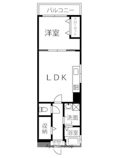 藤和鷹の橋コープ【5階】の間取り