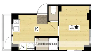 浜本ビル【4階】の間取り