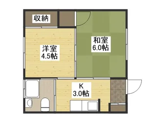 鹿川ビル【3階】の間取り