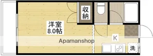 ABODE21【302号室】の間取り