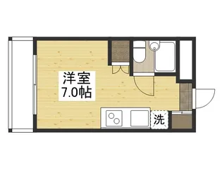 コスミック【4階】の間取り