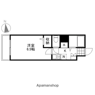 セブンビル【605号室】の間取り