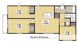 クレア【2階】の間取り