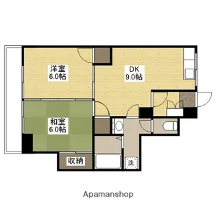 シャルム成城【2階】の間取り