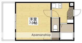 パーク朝日【2階】の間取り