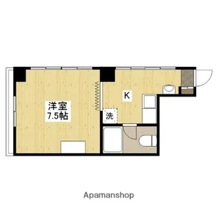 レジデンス西十日市【4階】の間取り