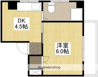 アイランド丸和【2階】の間取り