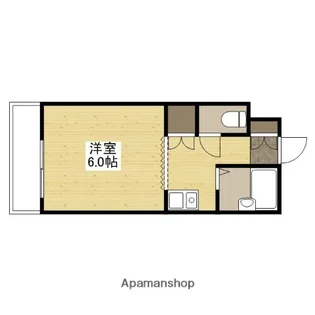 レジデンスSORI【2階】の間取り