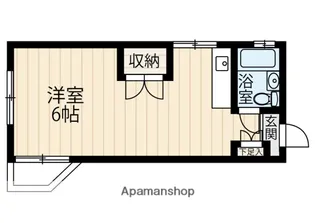 スクエアハウス【3階】の間取り