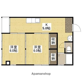 サンコウワークテソーロ【4階】の間取り