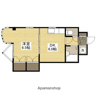 第2ホウライツルハウス【4階】の間取り