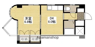 第2ホウライツルハウス【1階】の間取り