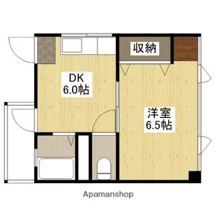 パームビラ【401号室】の間取り