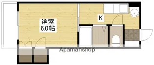 第1コーポ大場【4階】の間取り