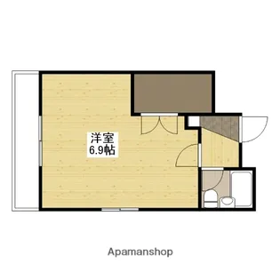 カメモトビル【2階】の間取り