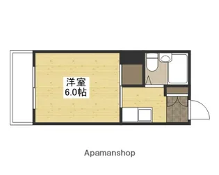 LUTELLA鶴見【2階】の間取り