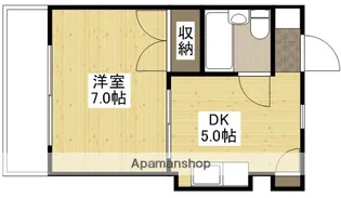 KENSEI8(旧第3山肩ビル)【4階】の間取り