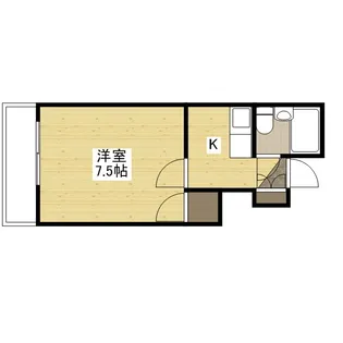 広島県広島市西区横川町3丁目【マンション】の間取り