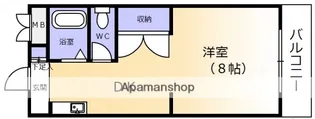 第2コーポ岡山【2階】の間取り