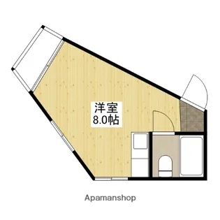 アスプロパラティⅡ【502号室】の間取り