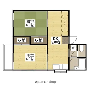 フォーブル川村【2階】の間取り