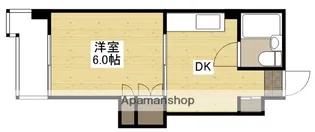 松岡ビル【5階】の間取り
