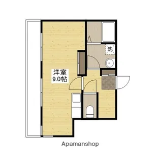 三篠ビル【2階】の間取り