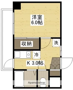 グレース国泰寺【4階】の間取り