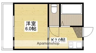 カーサ大正【3階】の間取り