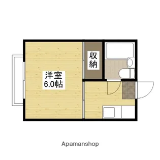 アレイ牛田【2階】の間取り