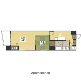 マルベニ堺町ビル【10階】の間取り
