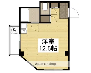 アルソーレサガタ【3階】の間取り