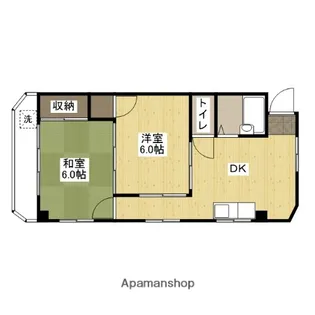 メゾン中山【2階】の間取り