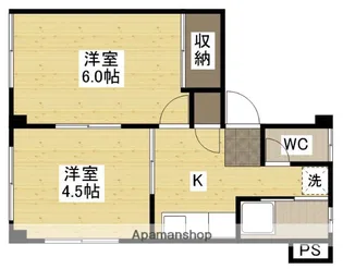 富士ビル【3階】の間取り