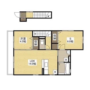 SAKURAコート【2階】の間取り